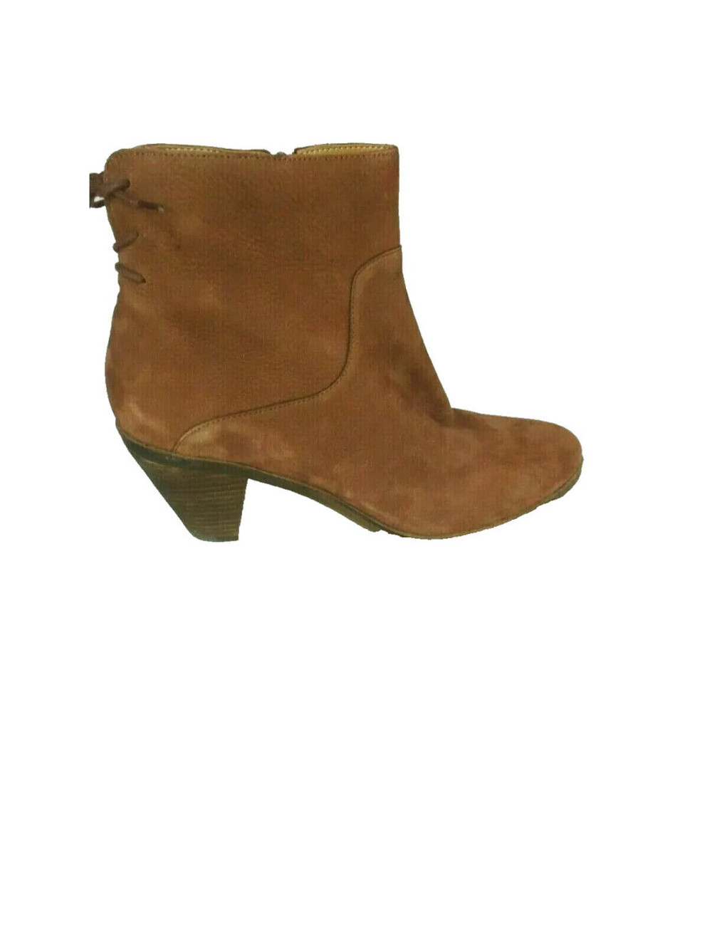 Lucky Brand Womens Boots Jalie Ankle Bootie Round Toe Toffee Size 12 - NEW